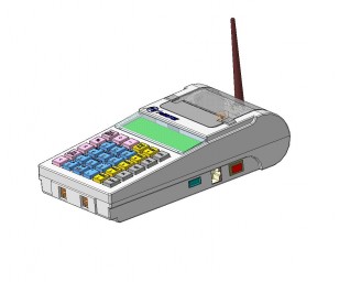 Корпус мобильного платежного терминала/ кассового аппарата 0