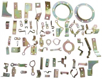 Stamping and extracting sheet metal parts 1
