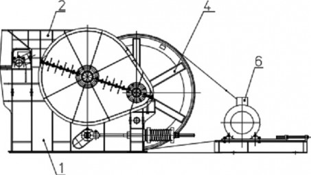 Single-roll crusher DO-900 × 700