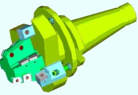 Tool for processing of automatic couplings, bolster bars and rods wagons 0